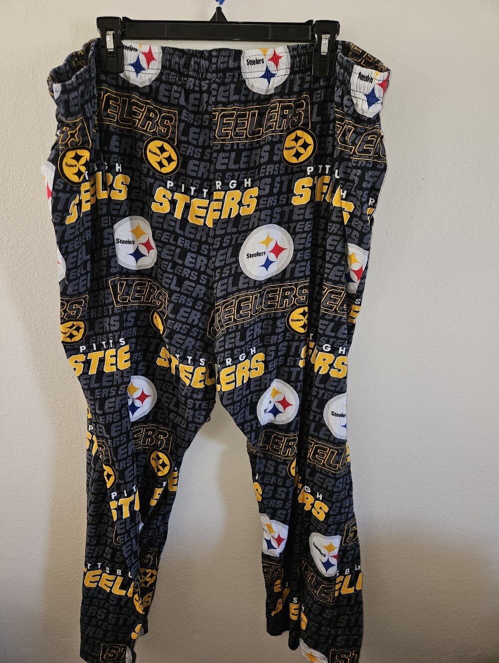 Nfl Apparel Mens Pittsburgh Steelers Pajama Pants Size 4xl - Picture 9 of 13